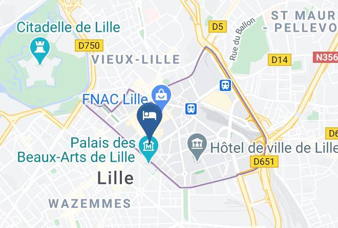 Nord - Appt Hotel Republqiue Maps