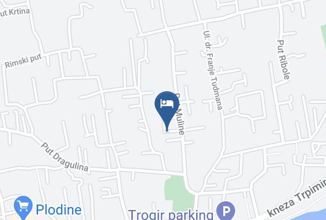 Trogir - Appt Ivana Maps