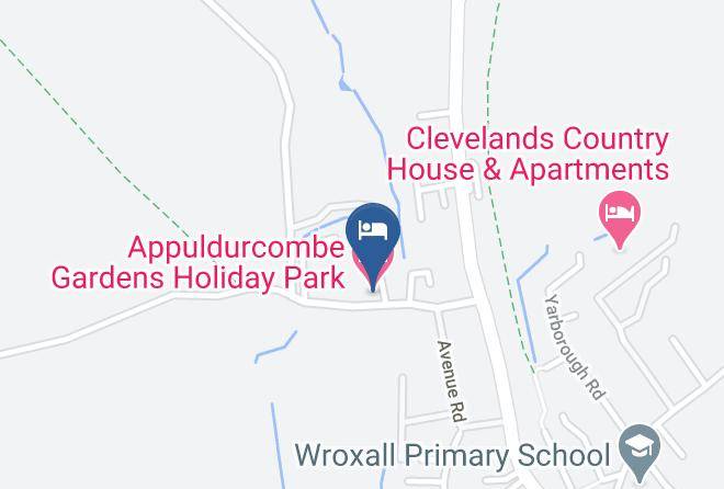 Appuldurcombe Gardens Holiday Park Map