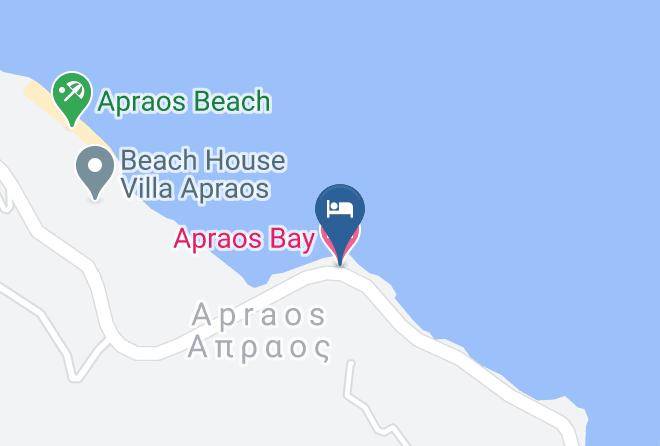 Apraos Bay Hotel Map