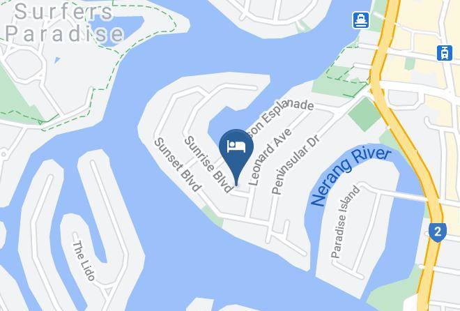 Gold Coast - April Court Surfers Paradise Maps