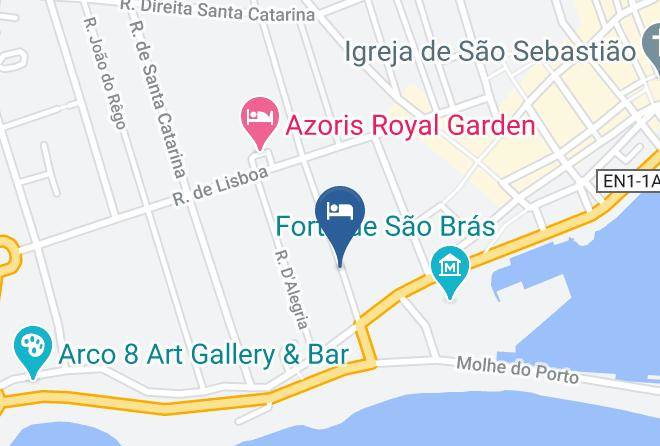 Ponta Delgada - Aps Do Forte Maps