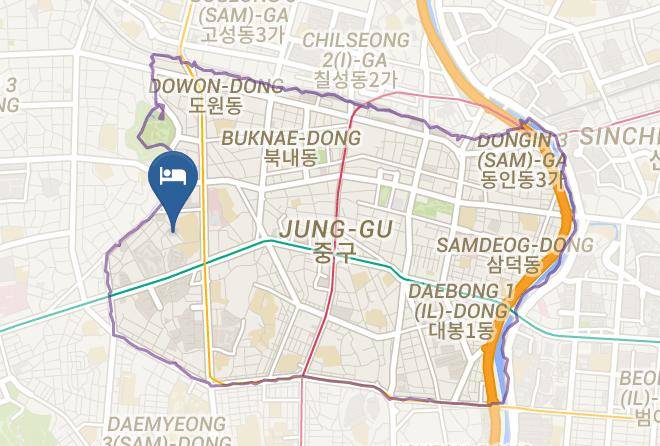 Junggu - Apsan Business Hotel Maps