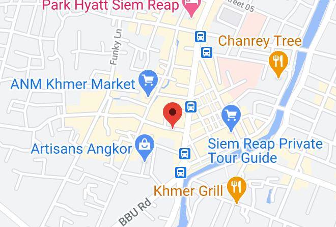 Apsara Centrepole Hotel Karte - Siem Reap - Siem Reab Town