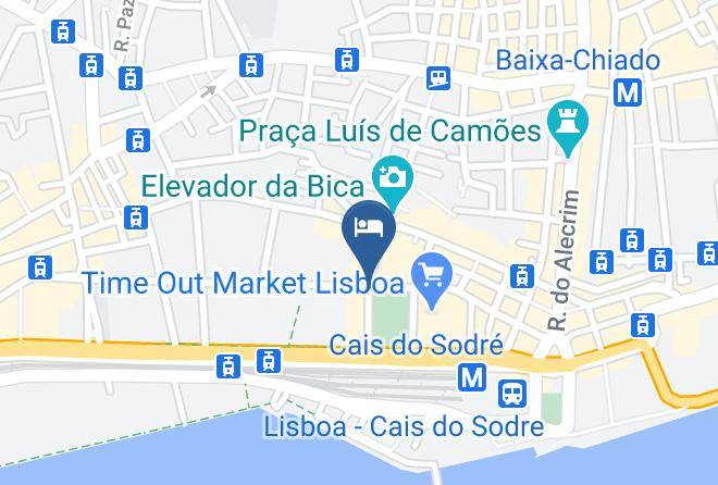 Lisbon - Apt In Lisbon 8 Building Maps