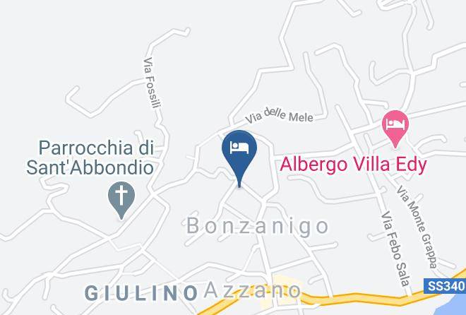 Como - Apt Tremezzina Vista Lago Maps