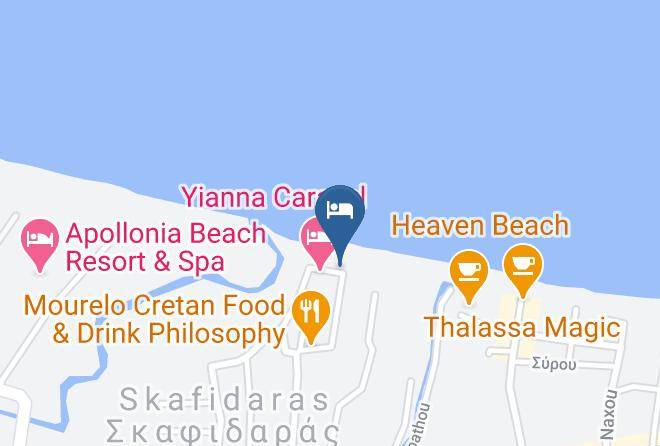 Aptera Beach Hotel Map