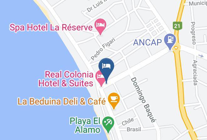 Colonia Del Sacramento - Apto Altos Del Virrey Maps