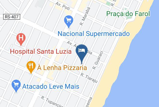Capao Da Canoa - Apto Perto De Tudo Maps