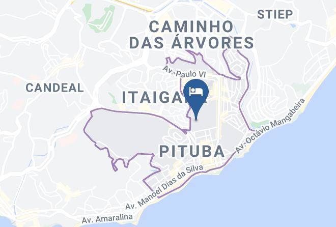 Salvador - Hotel De Transito De Oficiais Do Exercito Maps