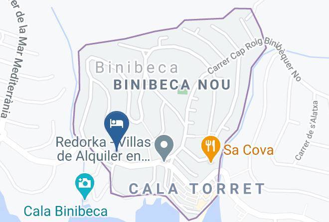 Baleares - Apts Binibeca Club Maps