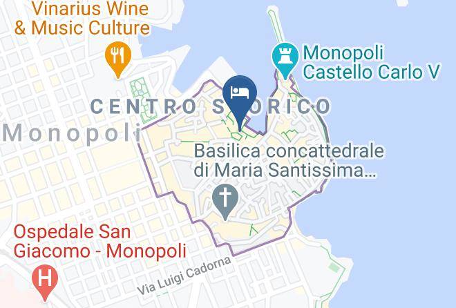 Apulia La Finestra Sul Mare Map