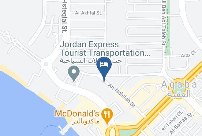 Al Aqaba Qasabah - Aqaba Qazar Hotel Maps