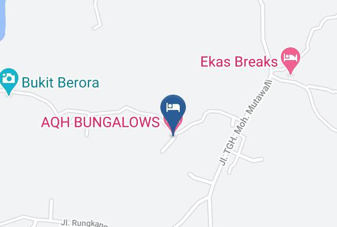 Lombok Timur - Aqh Bungalows Maps