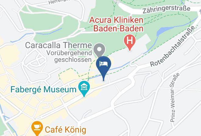 Baden Baden - Aqua Aurelia Suitenhotel Maps