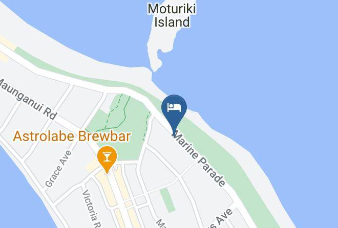 Tauranga - Aqua Beachfront Motel Maps