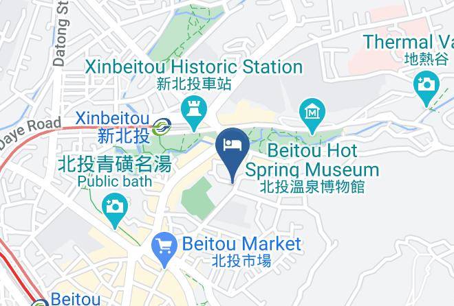 Beitou District Xinbeitou - Aqua Bella Hotel Maps