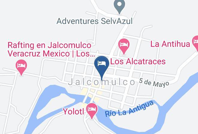Jalcomulco - Aqua Ceiba Maps