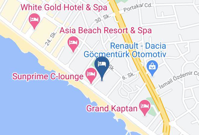 Alanya - Aqua Diamond Residence Maps