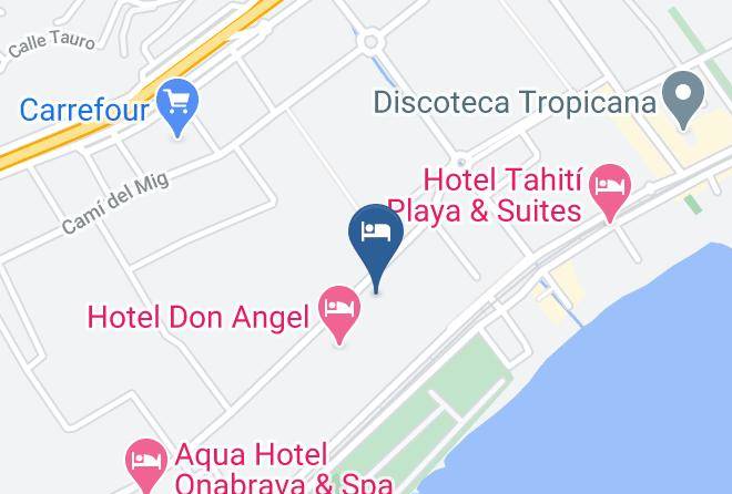 Barcelona - Aqua Hotel Aquamarina & Spa Maps