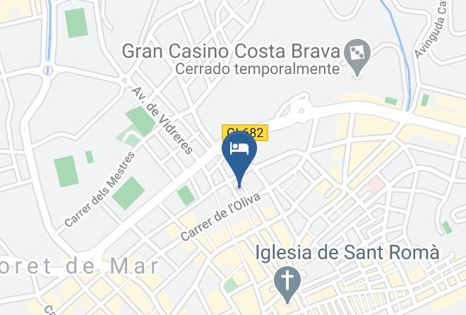 Girona - Aqua Hotel Bertran Park Maps