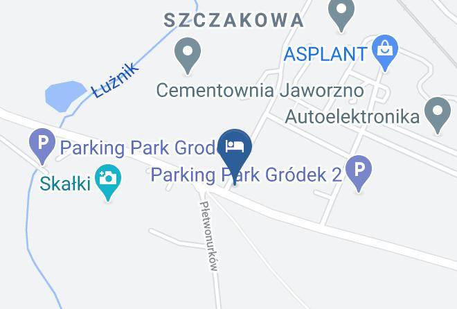 Jaworzno - Aqua Hotel Maps