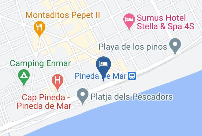 Barcelona - Aqua Hotel Promenade Maps