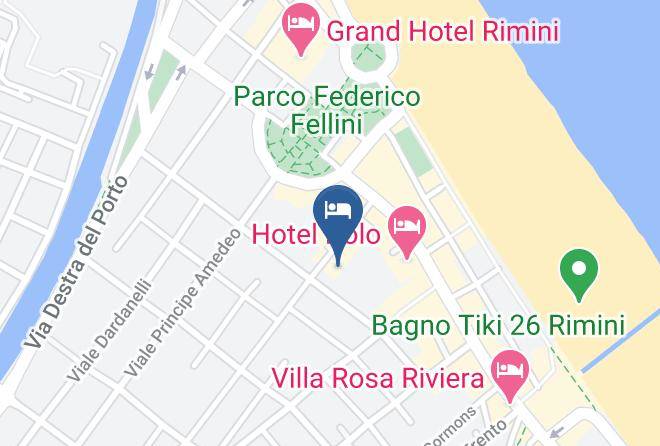 Rimini - Aqua Hotel Maps