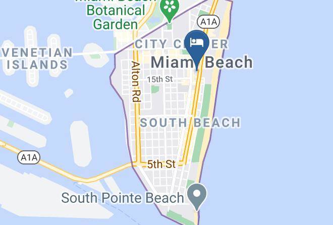 Miami Dade - Aqua Hotel & Suites Maps