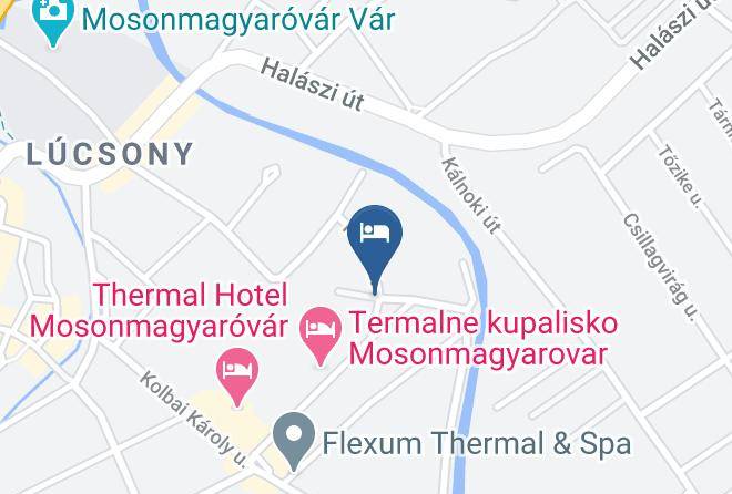 Mosonmagyarovar - Aqua Hotel Thermal Maps