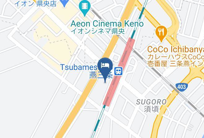 Sanjo City - Aqua Hotel Tsubamesanjo Ekimae Maps