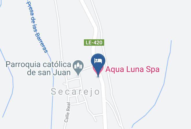Leon - Aqua Luna Spa Maps
