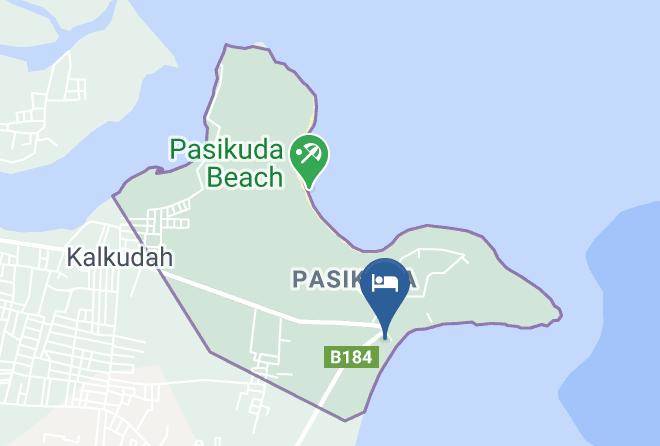 Aqua Marine Beach Resort Map