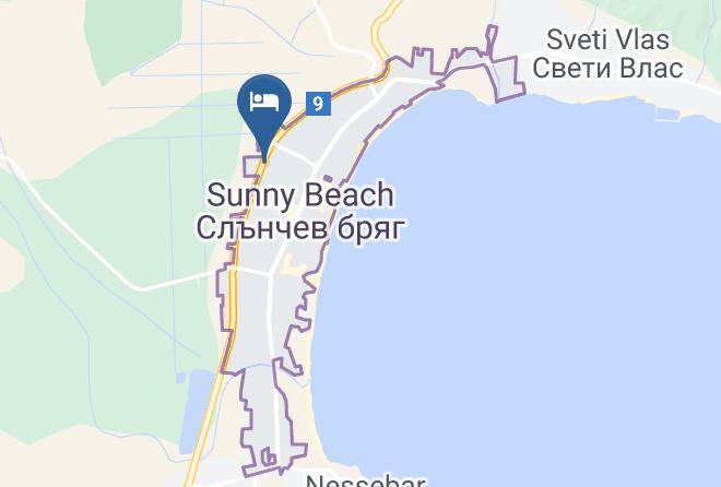 Nesebar - Aqua Nevis Club Hotel Maps