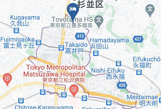 Suginami Ward - Aqua Oasis Maps