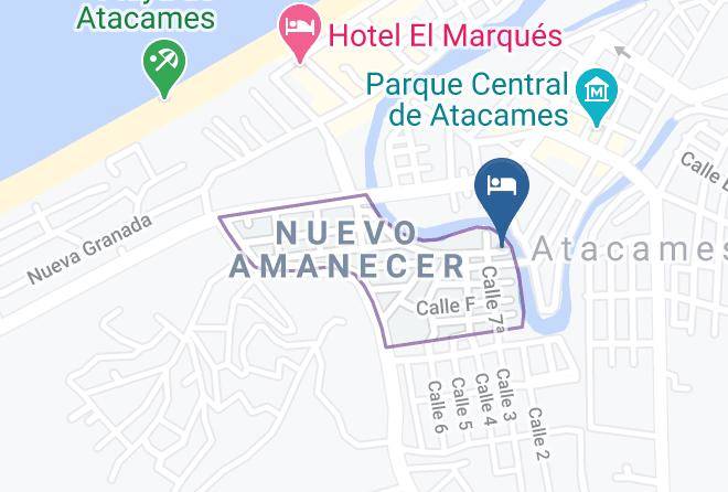 Atacames - Aqua Park El Surillal Maps