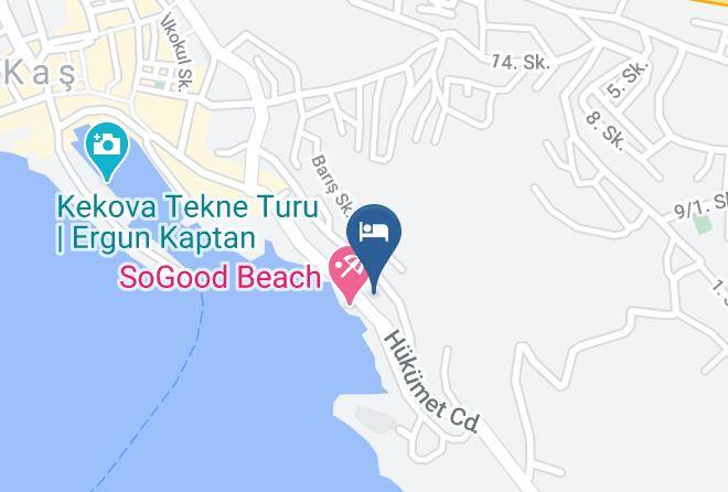 Aqua Princess Otel Map