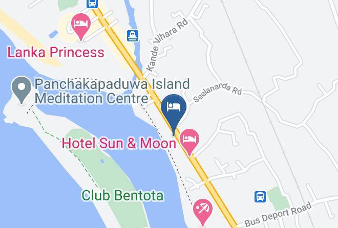 Colombo - Aqua Reach Hotel Maps
