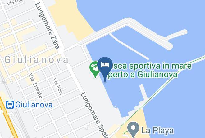 Aqua Resort Giulianova Houseboat Experience Map