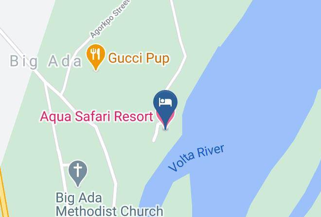 Dangme East - Aqua Safari Resort Maps