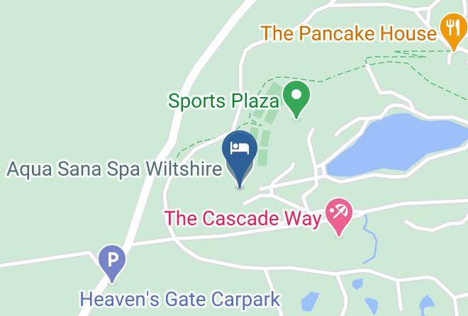 Aqua Sana Spa Wiltshire Map