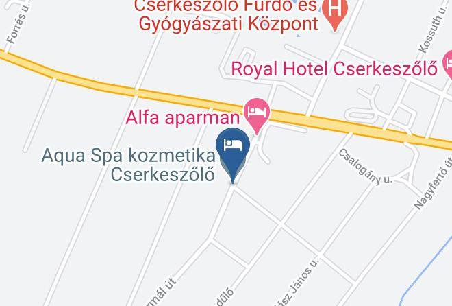 Cserkeszolo - Aqua Spa Wellness Hotel Maps