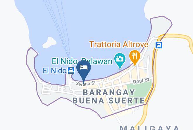 Palawan - Aqua Travel Lodge Maps