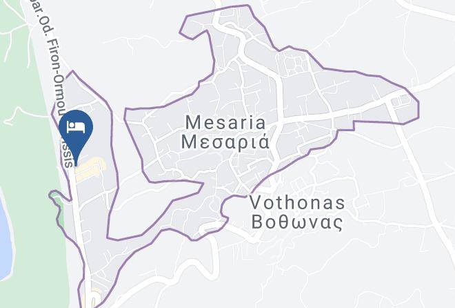 Aqua Vista Hotels Map