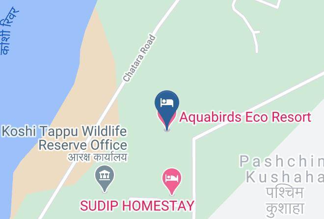 Biratnagar - Aquabirds Eco Resort Maps