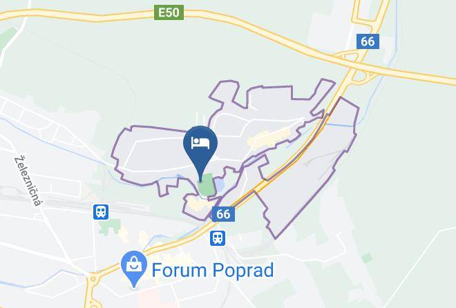 Poprad - Aquacity Riverside Maps