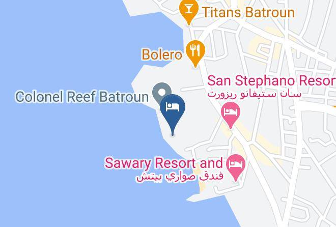 El Batroun - Aqualand Hotel And Resort Maps