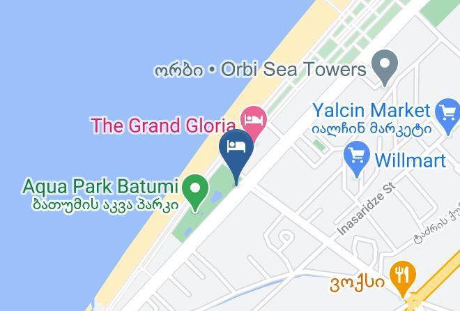 Batumi - Aqualand Hotel Maps