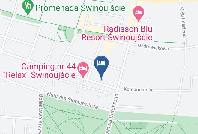 Swinoujscie - Aquamarina Swinoujscie Maps
