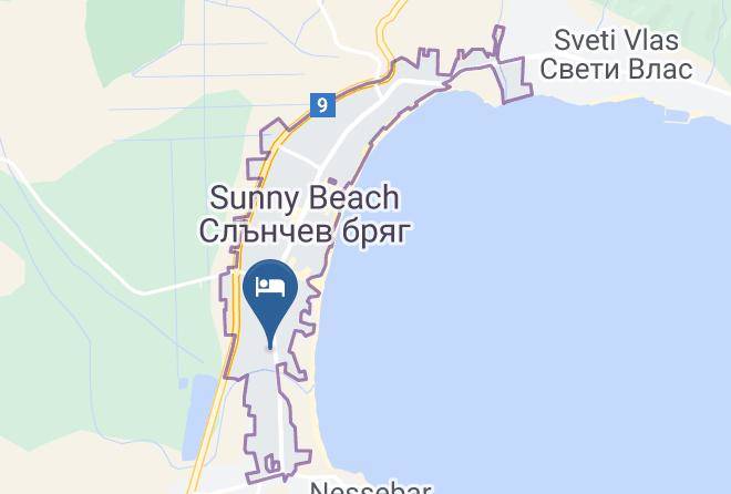 Aquamarine Hotel Map